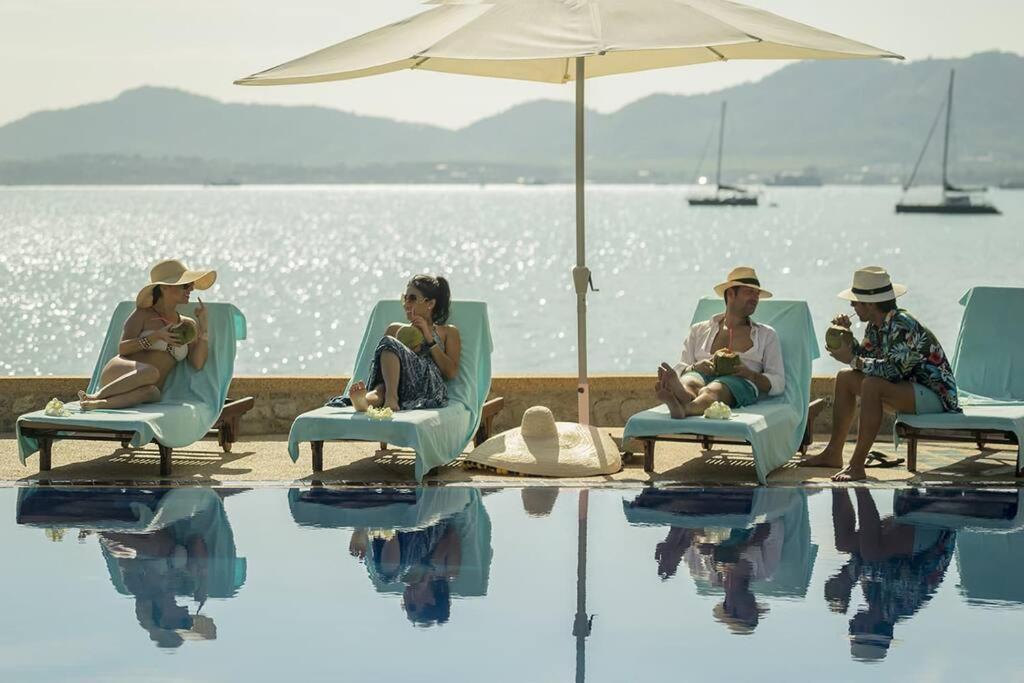 Villa Nirvana - Beachfront Tropical Chic 4Br Haven In Cape Panwa, Phuket บ้านมะขาม ภายนอก รูปภาพ