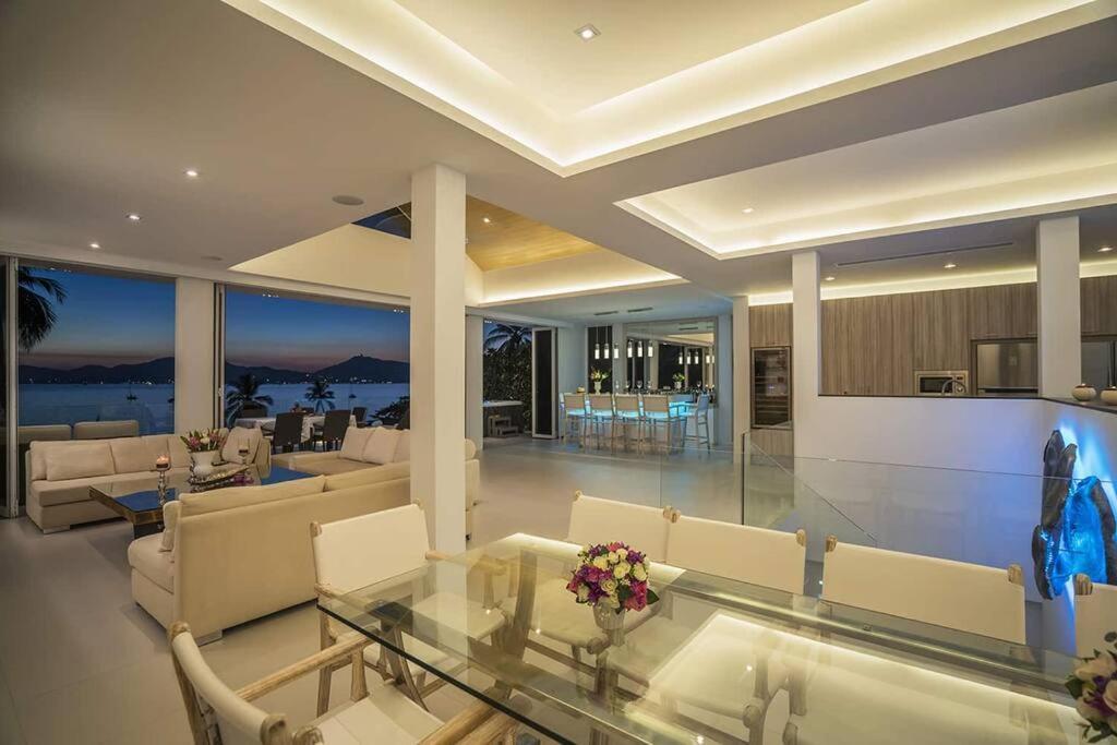 Villa Nirvana - Beachfront Tropical Chic 4Br Haven In Cape Panwa, Phuket บ้านมะขาม ภายนอก รูปภาพ